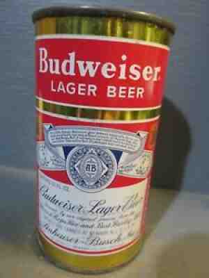 1953 BUDWEISER FLAT TOP BEER CAN -[EMPTY CANS, READ DESC.]-