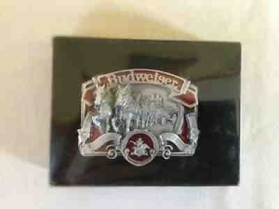 Budweiser King of Beers Clydesdales Belt Buckle