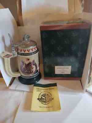 Anheuser Busch Budweiser 2000 CB14 Born To Greatness Membership Stein With Box