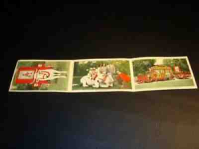 Circa 1930s Budweiser Big Tom Fold Out Postcard, St. Louis, Missouri