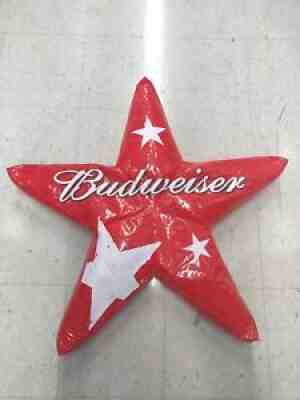 Budweiser beer inflatable red star, 36