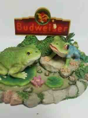 Anheuser-busch Bud Weis Er FROGS Boy Meets Girl 1997 7605 Bar Beer 3