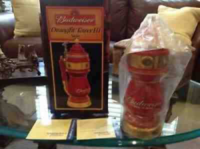 2005 Budweiser RED DRAUGHT TOWER III STEIN - CS615 - New in Box