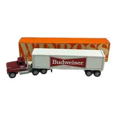 Winross Diecast Truck 1/64 Budweiser Beer - Hauck & Sons Distributors 1988