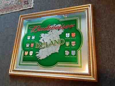 Budweiser Mirror Ireland Maps Clan