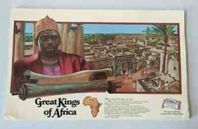 Budweiser Great Kings of Africa Poster Display Set 1984 30+ In Total 1-18 22,23