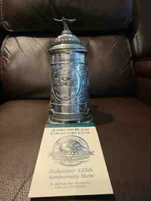 Anheuser Busch Budweiser 125th Anniversary Stein CB20 new