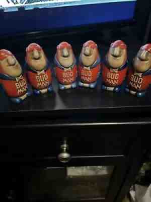 1975 Budman Salt And Pepper Shakers. Set Of 3