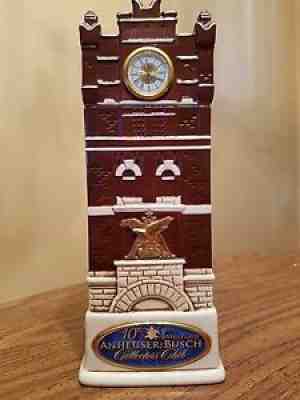 Anheuser Busch AB Budweiser Brew House Clock Tower Stein 2005 with Box + COA