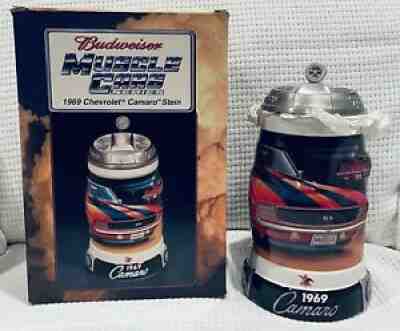 Anheuser-Busch Budweiser 1969 Chevrolet Camaro Muscle Car Series Stein CS486