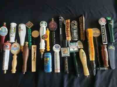  Assorted Lot Beer Taps Very Rare!! Carlsberg Grittys St. Lawrence