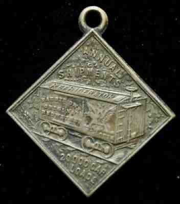 Pre-Prohibition Anheuser Busch Faust Budweiser Watch Fob