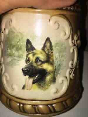 VTG Stein GERMAN SHEPARD Edice BM & MM Aufwendig Handgefertigt & Handbemalt