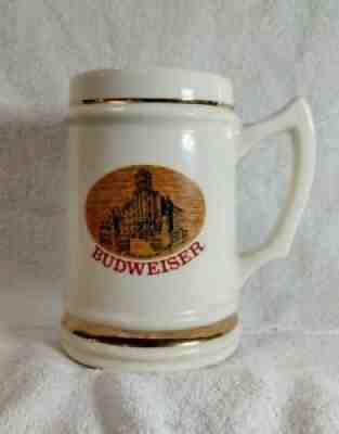 VINTAGE 1968 BUDWEISER BREW HOUSE 1892 BEER STEIN MADE IN USA