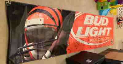 Bud Light NFL Bengals Vinyl Banner 