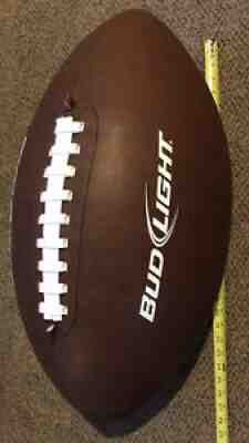 Jumbo Budweiser Large NFL Football Bud Light Raiders Cowboys Steelers Packers NY