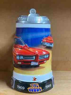 Anheuser-Busch Muscle Car Series 1969 Pontiac The Judge Lidded Stein CS633