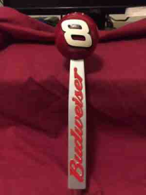 BUDWEISER #8 DALE EARNHARDT JR. NASCAR SHIFT KNOB Draft Beer Tap Handle