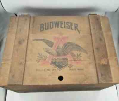 Vintage Anheuser Busch Budweiser 1876-1976 Centennial Wooden Crate