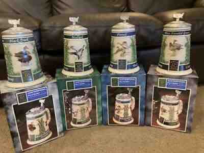 4 Budweiser Ducks Unlimited Pacific Central & Mississippi Waterfowl Flywaysteins