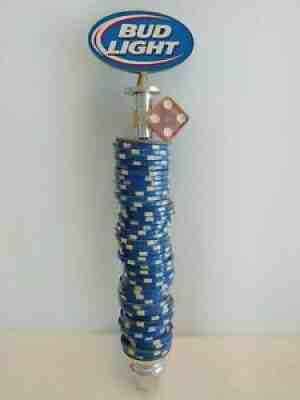 Bud Light Poker Chip Dice Craps Gambling 11.5