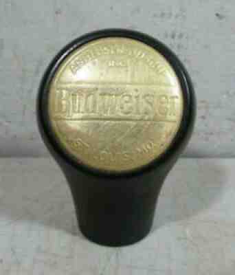 Vintage/Antique 1930s Budweiser Beer Ball Tap Handle Fisher True Name Pull Knob