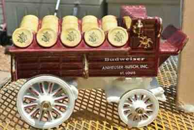 Metlox Poppytrail Budweiser Clydesdale Hitch and Wagon Mint Condition