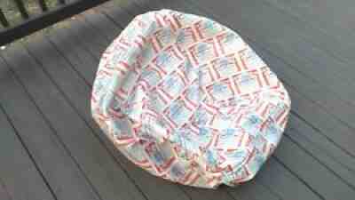 Budweiser bean bag chair (Vintage 1970 and very Rare) (FULL SIZE BEAN BAG CHAIR)