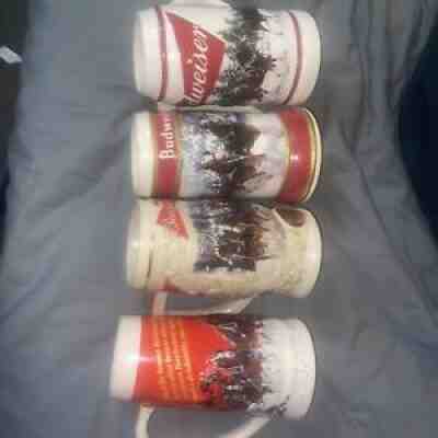 budweiser stein holiday lot 2013 2014 2016 2019