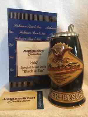 Anheuser Busch 2007 Special Event â??Black & Tanâ? Stein CS689 (signed)