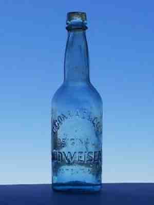 Early Budweiser Beer Bottle - C. Conrad & Co., ca. 1870s - Near Mint - Pre-Pro