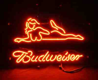 Hot Girl Vintage Neon Sign Cusom Lamp Beer Bar Pub Party Wall Decor