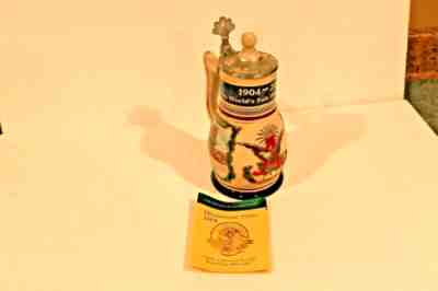 Budweiser Anheuser Busch 100th Anniv St Louis Worlds Fair 1904-2004 Stein CB28