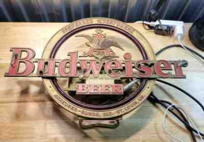 RARE 1950s Vintage Budweiser Neon Sign