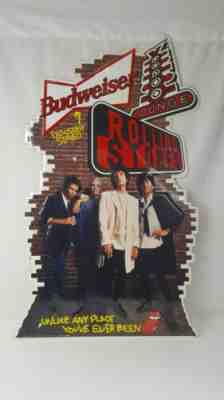 1994 Budweiser Rolling Stones Voodoo Lounge Metal Bar Sign