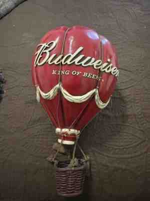 Rare Budweiser hot air ballon. Measures About 22â? Tall By About 11â? Wide