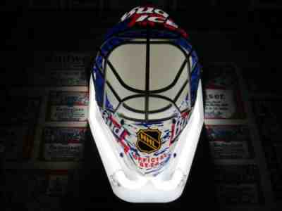 NEW VTG 1995 BUDWEISER BUD ICE BEER NEON HOCKEY MASK IN MOTION BAR SIGN LIGHT A+