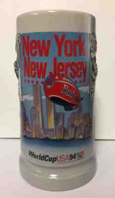 NEW YORK / NEW JERSEY World Cup Soccer USA 94 stein 1994 Budweiser Busch Stadium