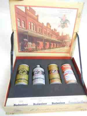 M4 Hamilton Evolution Of The Budweiser Can The King of Beers 1936 1942 1945 1950