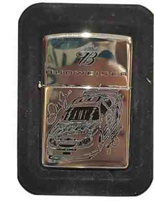 Ultra Rare Retired 2005 Budweiser Dale Earnhardt Jr Zippo Lighter