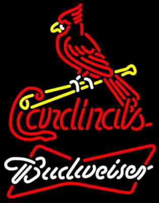 New Budweiser Bow Tie St. Louis Cardinals 24