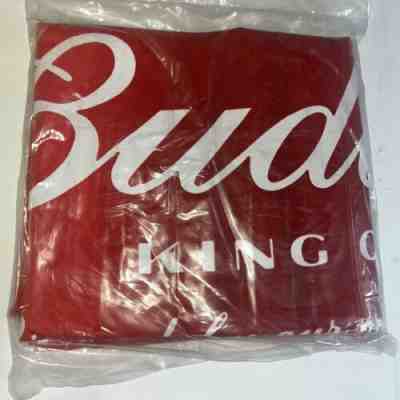 VTG BUDWEISER Beer Inflatable Blow Up Float Raft Pool Beach Bud RARE Man Cave BN