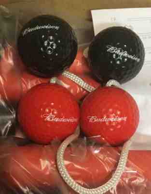 NEW Budweiser Golf Ball Toss Game Yard Game ONE OF 3150 ANHEUSER Busch