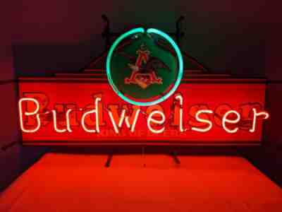 Rare Vintage 1990's Budweiser King of Beers Lighted Neon Sign 16