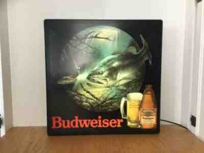 Vintage 1988 Anheuser-Busch Beer Lighted Sign