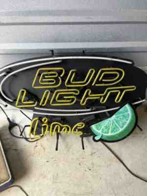 Bud Light Lime Neon Sign (Large Version) Fully Functional