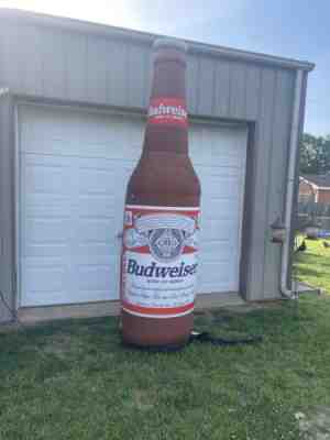 budweiser inflatable bottle