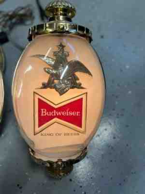 2 ANTIQUE ORIGINAL BUDWEISER 