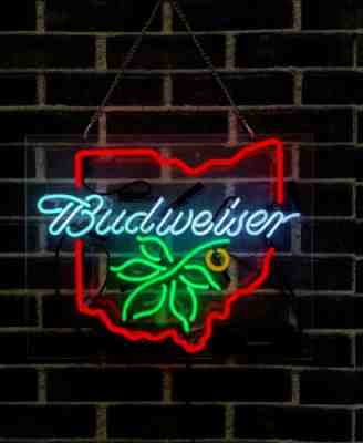 New Budweisers Ohio State Buckeyes Acrylic 20