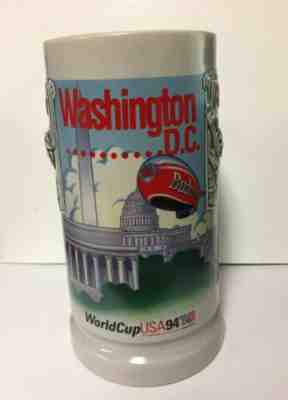 WASHINGTON DC World Cup Soccer USA '94 stein 1994 Budweiser Busch Stadium N4566